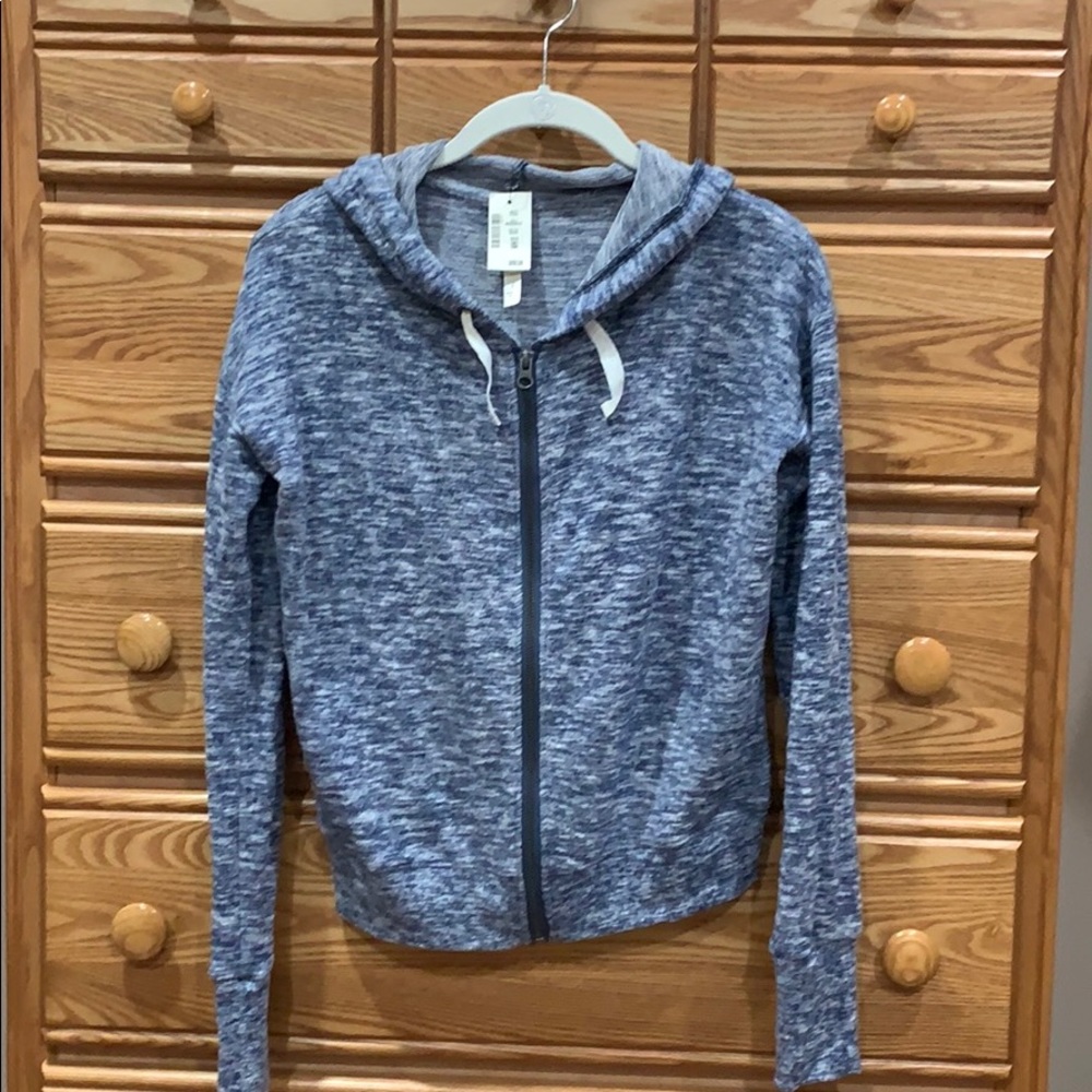 Aeropostale Space Dye Zip Hoodie